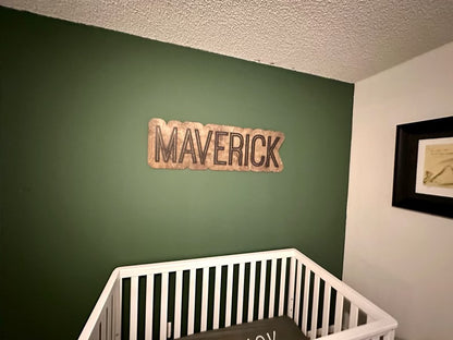 Nursery Name Sign