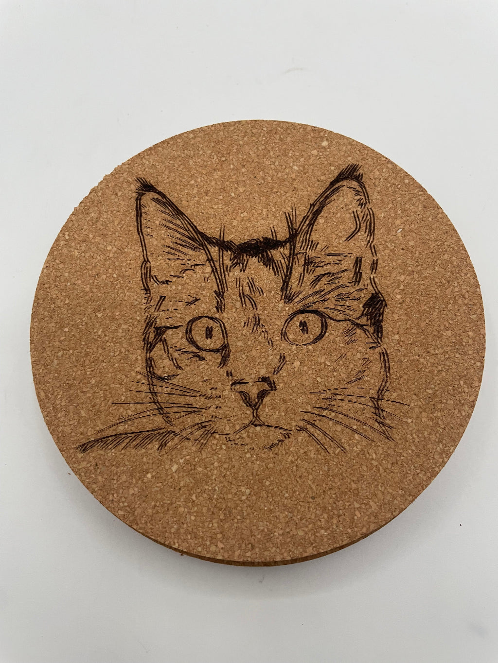 Cat Cork Coaster 6 Pack