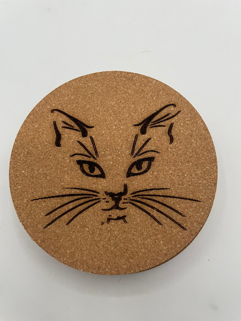 Cat Cork Coaster 6 Pack
