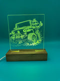 LED Acrylic Thumbs Up Duck 4x4 Decorative Sign