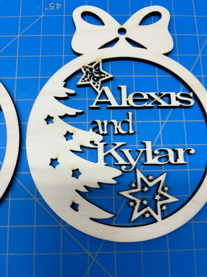 Christmas Ornaments - Personalized