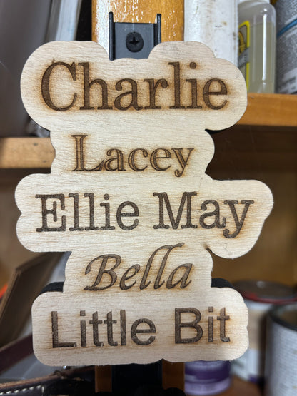 Personlized Name Magnet