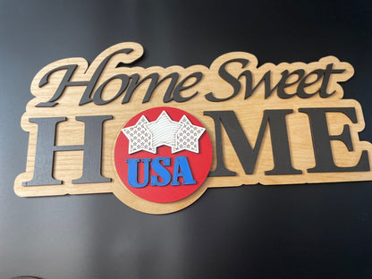 Home Sweet Home Seasonal Sign