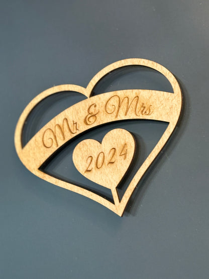 Wedding Heart Drop Alternative Guest Book