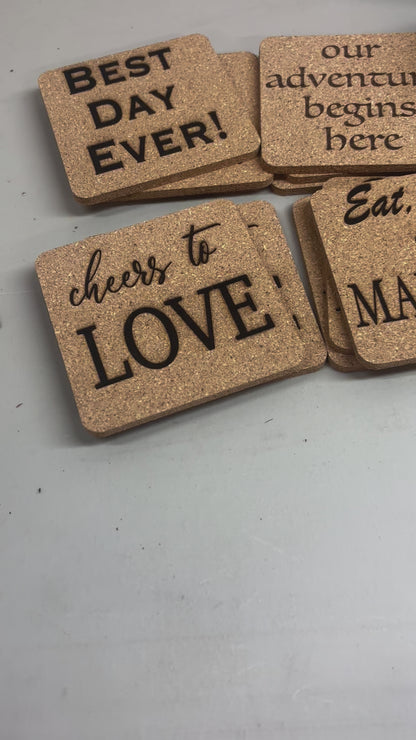 Wedding Coasters